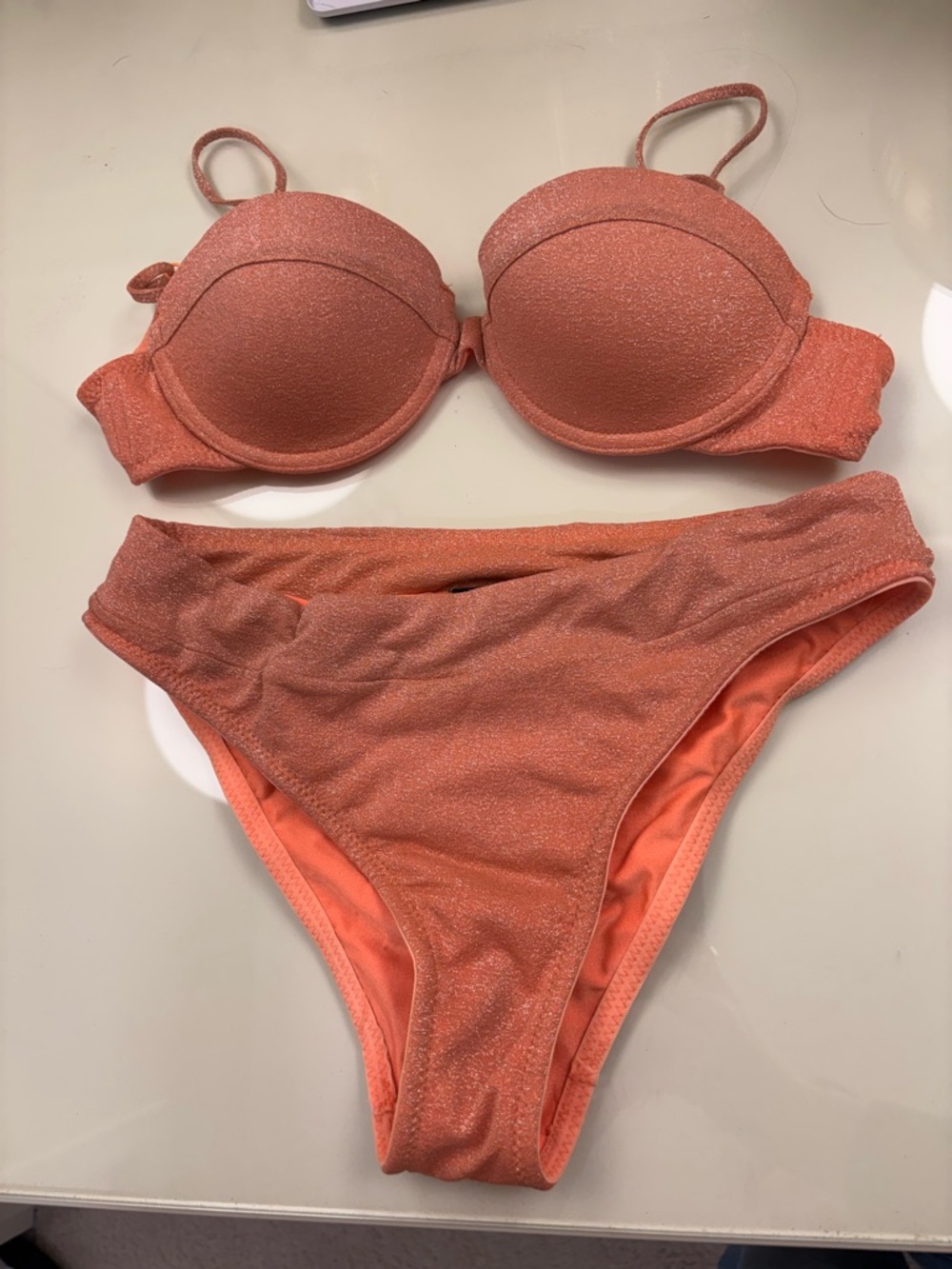 Triangl Apricot Sparkle Bikini - Picture 3 of 5